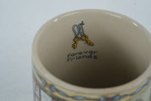 Load image into Gallery viewer, Boyds Bears Friendship Mug 1999 Forever Friends Quote Bearware Pottery Coffee Cup