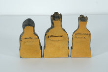 Load image into Gallery viewer, Set of 3 Lewis Chessmen–Style Resin Figures – Medieval King & Bishop Replicas (4" Tall)