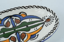 Load image into Gallery viewer, Fes Zahra – Hand-Painted Moroccan Trinket Dish – 4.5” x 2.5” – Fes Naji