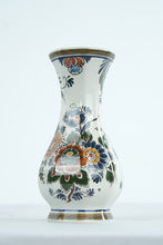 Load image into Gallery viewer, Delft Polychrome Hand-Painted Floral Vase - 416