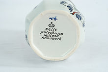 Load image into Gallery viewer, Delft Polychrome Hand-Painted Floral Vase - 416