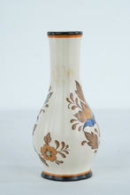 Load image into Gallery viewer, Hand-Painted Gouda Pottery Floral Vase, Holland 417
