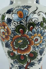 Load image into Gallery viewer, Hand-Painted Delft Floral Vase by Flora Keramiek, Holland - 431