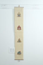 Load image into Gallery viewer, Vintage Williamsburg Needlepoint Wall Hanging Colonial Trade Shops Textile Art