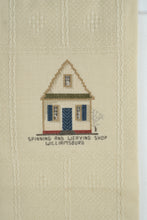 Load image into Gallery viewer, Vintage Williamsburg Needlepoint Wall Hanging Colonial Trade Shops Textile Art