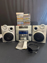 Load image into Gallery viewer, RCA RS2650 Stereo System 5 Disc CD Changer Dual Speakers Cassette AM FM