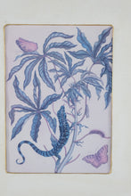 Load image into Gallery viewer, Set of 4 Framed Botanical Insect Prints Gold Frames 16 x 19