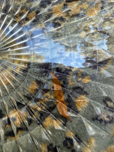 Load image into Gallery viewer, Vintage Pressed Glass Platter – 13.5” Diamond Point Starburst Design with Scalloped Edge