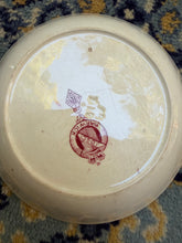 Load image into Gallery viewer, Antique Doulton “Warwick” Transferware Plate – Red Aesthetic Movement Pattern, Registered 1879 (6”)