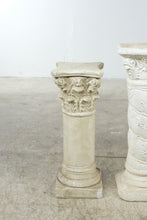 Load image into Gallery viewer, Set of 4 Greek Roman Column Pedestals Classical Corinthian Ionic Display Stands