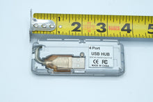 Load image into Gallery viewer, 4-Port Slim USB Hub – Compact Plug & Play Splitter