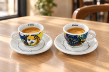 Load image into Gallery viewer, Saeco Collection Schirnding Germany Espresso Cups Saucers Set 4 Inch