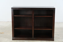 Load image into Gallery viewer, Traditional Dark Wood 6 Cube Bookcase Media Storage Cabinet