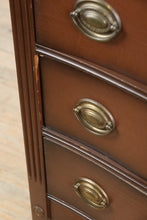Load image into Gallery viewer, Olde Salem Mahogany Bow Front Chest of Drawers