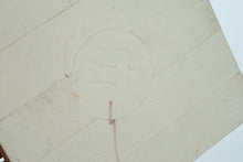 Load image into Gallery viewer, Vintage Greek-Style Ceramic Tile – 5.25" Fruit Bowl Design with Crackle Glaze