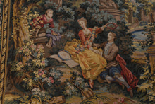 Load image into Gallery viewer, Tapestries Ltd L Indiscretion Fragonard Rococo Woven Wall Tapestry 54 x 76