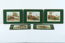 Load image into Gallery viewer, Vintage Pimpernel English Fox Hunting Placemats Set of 5 JF Herring England