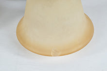 Load image into Gallery viewer, Traditional Bronze 5-Light Chandelier with Amber Glass Shades – 23” x 23”