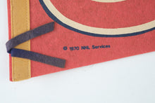 Load image into Gallery viewer, Vintage 1970 Montreal Canadiens NHL Felt Pennant Hockey 30 Inch