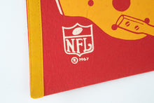 Load image into Gallery viewer, Vintage San Francisco 49ers NFL Felt Pennant Football Helmet 30 Inch