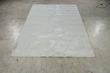 Load image into Gallery viewer, Ivory Cream Solid Plush Low Pile Area Rug 5x7 Modern Minimalist Carpet