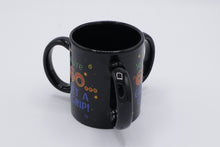 Load image into Gallery viewer, Funny Triple Handle Coffee Mug – You’re 60… Get A Grip! – Gag Gift for 60th Birthday