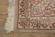 Load image into Gallery viewer, Handmade Chinese Wool Area Rug – 64" x 37" – Floral Medallion Pattern, Soft Pastel Tones, Pure Wool