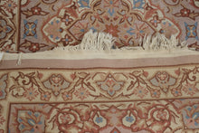 Load image into Gallery viewer, Handmade Chinese Wool Area Rug – 64" x 37" – Floral Medallion Pattern, Soft Pastel Tones, Pure Wool