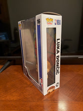 Load image into Gallery viewer, Funko Pop! Trading Cards #16 Luka Dončić – Dallas Mavericks NBA Mosaic Edition (Vinyl Figure + Card Display)