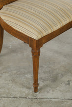 Load image into Gallery viewer, Set of 6 Cane Back Dining Chairs with Upholstered Seats and Armchairs