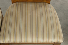 Load image into Gallery viewer, Set of 6 Cane Back Dining Chairs with Upholstered Seats and Armchairs