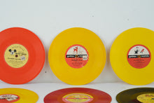 Load image into Gallery viewer, Set of 6 Children's Records - 7" Round