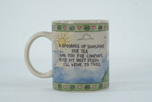 Load image into Gallery viewer, Boyds Bears Forever Friends Tea Mug 1998 Bailey and Emily Bearware Pottery