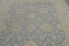 Load image into Gallery viewer, Pakistani Peshawar Chobi Hand Knotted Wool Rug Blue Ivory 71 x 107