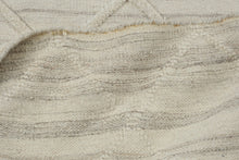 Load image into Gallery viewer, Moroccan Style Ivory Diamond Lattice Flatweave Area Rug 72 x 107 Neutral Wool