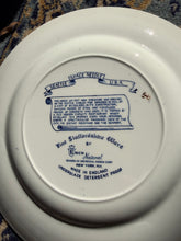 Load image into Gallery viewer, Vintage Space Needle Seattle Souvenir Plate – Fine Staffordshire Ware by Enco National – Blue & White England Made – 1962 World’s Fair Collectible