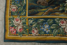 Load image into Gallery viewer, Vintage French Aubusson Style Berger Galant Jacquard Tapestry 76 x 84