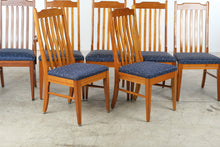 Load image into Gallery viewer, Set of 7 Berlin Woodworking Amish Made Solid Wood Dining Chairs