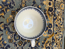 Load image into Gallery viewer, Antique Keller & Guérin Lunéville Oversized Cup – Flow Blue Floral Motif, French Porcelain c.1890s