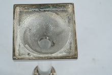 Load image into Gallery viewer, Silver Tone Candlestick With Clear Lucite Column