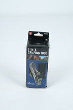 Load image into Gallery viewer, 7-in-1 Camping Tool – Stainless Steel Folding Survival Utensil Set with Knife, Fork, Spoon, Corkscrew & More – Hiking, Hunting, Outdoor Gear