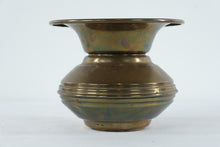 Load image into Gallery viewer, Antique European Brass Spittoon (Cuspidor) – Late 19th / Early 20th Century – 7"