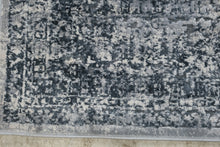 Load image into Gallery viewer, Unique Loom Villa Collection Blue Gray Square Area Rug 7 x 7 Turkey