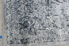 Load image into Gallery viewer, Unique Loom Villa Collection Blue Gray Square Area Rug 7 x 7 Turkey