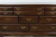 Load image into Gallery viewer, Traditional 8-Drawer Dresser with Deep Drawers and Brass Hardware