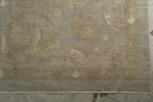 Load image into Gallery viewer, Pakistani Haji Jalili Hand Knotted Wool Rug 8 x 11 Neutral Blue