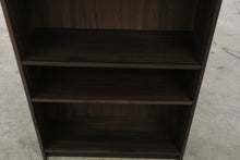 Load image into Gallery viewer, 80 Inch Tall IKEA BILLY Dark Brown Wood Effect Bookcase with Adjustable Shelves