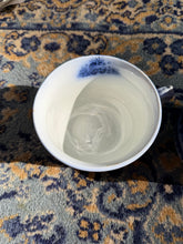 Load image into Gallery viewer, Antique Maddock’s Lamberton Works “Madras” Flow Blue Tea Cups – Set of 2