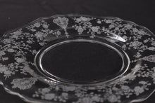 Load image into Gallery viewer, Pair of Vintage Cambridge Rose Point Clear 8" Salad Plates