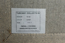 Load image into Gallery viewer, Tuscany Collection TU 63 Coast 8 x 11 Wool Viscose Handcrafted Area Rug